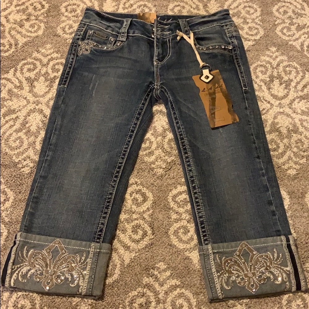 Bnwt L.A. idol capris